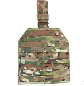 Plateforme tactique MOLLE pour cuisse, couleur Coyote Brown et autres couleurs, accessoires pour systèmes MOLLE, fournitures pour missions. - Product Image 3