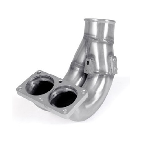 Tuyau d'échappement en acier poli moulé sur mesure par coulée d'investissement, fabriqué en Chine, 100 % inspecté pour les OEM/ODM d'alliance - Product Image 1
