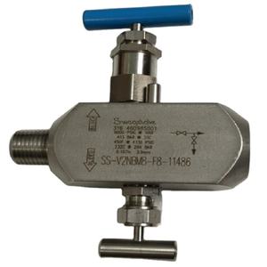 Swagelok SS-V2NBM8-F8-11486 1/2 Zoll NPT Instrumenten-Isolationsblock Entlüftungsventil auf Lager - Product Image 1