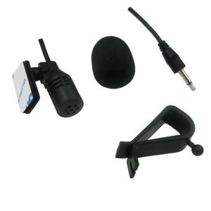 Venta caliente 3 metros de largo micrófono de condensador de coche Dispositivo de plástico externo con función de cancelación de ruido de comunicación por cable - Product Image 5