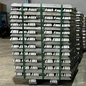 Aluminum <b>Ingots</b> for Remelting 20kg 99.80% Al Aluminium <b>Ingot</b> - Product Image 1