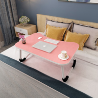 Bureau d'ordinateur pliable Design coloré Table simple pliante moderne bureau de lit d'étude Table d'ordinateur portable pour bureau à domicile