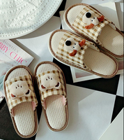 Pantoufles personnalisées amusantes pour adultes Jolies chaussures d'hiver en peluche de loutre d'intérieur Coton doux Pantoufles unisexes de loutre de mer en peluche pour adultes