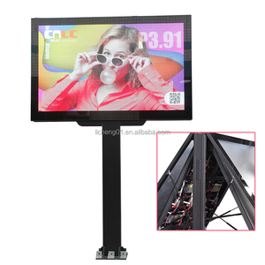Boîtier en aluminium IP65 BILLBOARD LED DISPLAY OUTDOOR support vidéo 3D mise à jour à distance entretien facile écran LED - Product Image 2