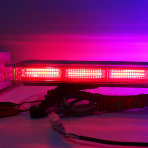 Nouveauté Barre Lumineuse d'Avertissement Stroboscopique pour Véhicule d'Urgence 88 LED 117 cm, Conseiller de Circulation Multifonctionnel Rouge et Bleu 47 Pouces - Product Image 3