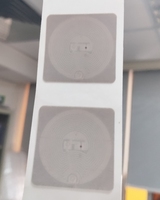 Étiquette autocollante mini RFID NFC HF 13,56 MHz programmable ISO14443A étanche pour cartes de visite, promotion de produits et traçabilité