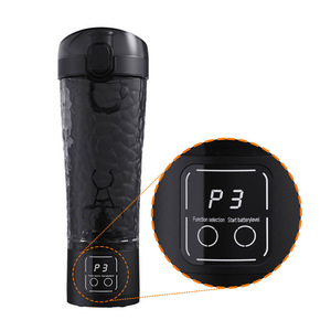 Gobelet mélangeur de protéines électrique sans BPA, bouteille de <span class=keywords><strong>shaker</strong></span> de protéines électrique rechargeable, mixeur portable pour le sport et la remise en forme - Product Image 1