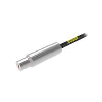 Sonde amplificatrice à fibre optique à réflexion diffuse haute flexibilité type R4 à rayon de courbure pour FU-68
