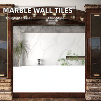 Dalle de marbre jet d'encre grand format Carreaux muraux en porcelaine pierre frittée numérique émaillée pour la décoration de la chambre Meilleur prix fournisseur