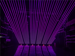 DJ <span class=keywords><strong>Disco</strong></span> Bar 6 têtes RVB barre de lumière laser couleur tête mobile éclairage de scène avec faisceau laser à 6 yeux - Product Image 5