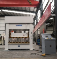 Prensa hidráulica automática usada CE de fábrica directa YXLM-400T de 315 toneladas con servomotor y engranajes para tapas de alcantarilla de composite, diseño de rigidez.