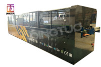 Machine de charpente légère en acier C 75-150 DINGTUO entièrement automatique, contrôlée par PLC, avec moteur à engrenages, haute précision