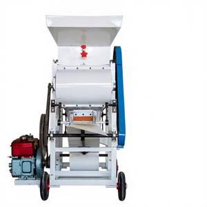 Décortiqueuse et éplucheuse d'arachides avec moteur haute efficacité 2,2 kW, capacité 1500 kg/h - Product Image 1