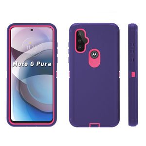 Funda Protectora Antigolpes de Alta Calidad para Teléfono Móvil Motorola <span class=keywords><strong>Moto</strong></span> <span class=keywords><strong>G</strong></span> Pure - Product Image 6