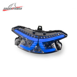 Requin Puissance <span class=keywords><strong>Moto</strong></span> Refit Commutateur Optionnel Fluide <span class=keywords><strong>Clignotant</strong></span> Feu Arrière Feu Arrière <span class=keywords><strong>Led</strong></span> Feu De Freinage Arrière - Product Image 6