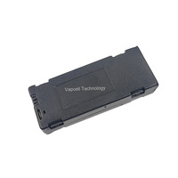 Batería de Repuesto de Polímero de Litio Cuadrada para Dron RC E88 E88PRO E525, para Quadcopter Plegable 18650