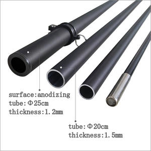 Asta de bandera de plumas de 4,5 m y 15 pies, fibra de vidrio de aluminio, postes de playa voladores exteriores para decoración de eventos festivos, tienda, actividad comercial - Product Image 2