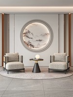 Dernier modèle de canapé de salon chinois Villa Appartement Canapé Chaise Coussin confortable Ensemble table et chaise haut de gamme Mobilier