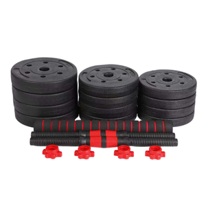 Juego <span class=keywords><strong>de</strong></span> Mancuernas Ajustables <span class=keywords><strong>de</strong></span> 10 kg, 15 kg, 20 kg, Hierro y PVC <span class=keywords><strong>de</strong></span> Alta Calidad, <span class=keywords><strong>Kit</strong></span> <span class=keywords><strong>de</strong></span> Pesas para <span class=keywords><strong>Gimnasio</strong></span> en Casa con Barra, Kettlebell y Soporte para Flexiones - Product Image 3