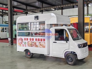 Carrito de Comida de 4 Ruedas en Stock, Entrega Rápida, Compre Ahora, Camión de Comida Rápida Móvil para Exteriores de Primera Calidad - Product Image 2
