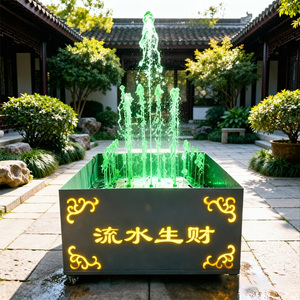 <span class=keywords><strong>Fontaine</strong></span> d'eau portable éclairée <span class=keywords><strong>pour</strong></span> intérieur et extérieur, jet d'eau <span class=keywords><strong>pour</strong></span> villa et jardin - Product Image 1