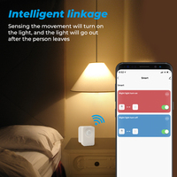 Tuya APP Control remoto USB Power Detector infrarrojo inalámbrico Sistema de alarma Tuya Sensor de movimiento WiFi Smart Home Sensor PIR