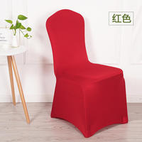 Housse de chaise universelle extensible en spandex, multicolores, élastique et ajustée pour mariage, banquet, hôtel, fête, décoration d'événements