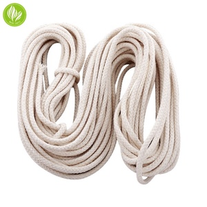 Mèche de remplacement ronde en coton écologique - Blanche - Diamètre 5 mm - Marque MaiHe pour torches Tiki, lampes à <span class=keywords><strong>huile</strong></span>, lampes Lampberger, lanternes à <span class=keywords><strong>huile</strong></span> Dietz - Product Image 4