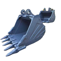 Bucket Excavator Mini Baru OEM Haoen SH60 8 Ton, Gigi Bucket Standar, Suku Cadang Material Q355B/NM500, Bersertifikasi ISO9001