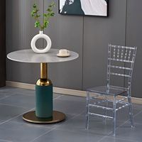 Yemvari Sillas Scaune Evenimente chaises Chiavari en résine transparente chaises détachables en Grylic