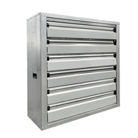 MX-EC1220 9 vitesses 380v Direct-Drive EC Air Axial Flow Extractor Fan 6 pales Industrial Exhaust Box Ventilateurs de ventilation