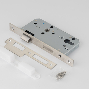 Bộ khóa cửa toàn bộ bằng thép không gỉ SUS304, kiểu rỗng, tay nắm cửa bằng thép không gỉ cho cửa gỗ - Product Image 5