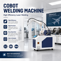 Station de soudage collaborative MIG avec torche et alimentateur de fil, kit complet de soudage par cobot, prêt à l'emploi