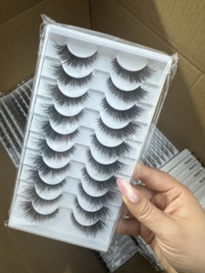 Pestañas Postizas 3D Reutilizables y Fáciles de Limpiar con Aspecto de Ojo de Gato Esponjoso, Pestañas Postizas Largas, Delgadas e Inclinadas - Product Image 3