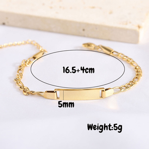 <span class=keywords><strong>Bracelet</strong></span> <span class=keywords><strong>personnalisé</strong></span> en acier inoxydable avec logo, nom et date, chaîne cubaine, gravure laser, <span class=keywords><strong>bracelet</strong></span> <span class=keywords><strong>personnalisé</strong></span> pour couple - Product Image 6