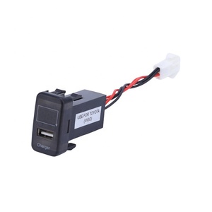 Prise de courant numérique <span class=keywords><strong>pour</strong></span> téléphone portable, chargeur <span class=keywords><strong>USB</strong></span>, sortie 2,1 a, voltmètre, prise avec <span class=keywords><strong>port</strong></span> <span class=keywords><strong>USB</strong></span> <span class=keywords><strong>pour</strong></span> Bus, RV, <span class=keywords><strong>moto</strong></span>, SUV - Product Image 2