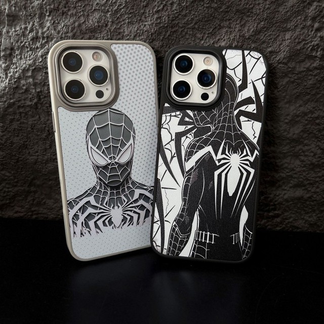 Newest design spiderman cartoon anime phone case for iPhone 17Air 16plus 15 14 13 12 11 OEM print factory wholesale accessory