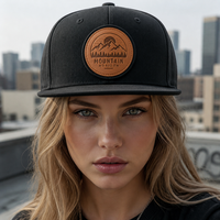 Casquette Snapback à Velcro Interchangeable Personnalisable, Visière Plate, Style Hip-Hop, Logo Détachable, OEM ODM, Usage Quotidien, Urbain, Sports de Plein Air