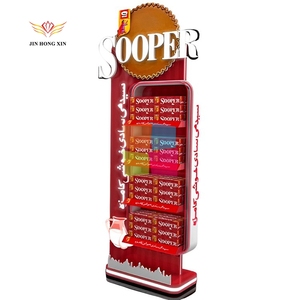 Bán lẻ điện thoại di động thức ăn nhanh Snack kiosk với cửa hàng thiết kế đồ uống hiển thị trường hợp cà phê truy cập nước trái cây đứng bảng để bán - Product Image 4