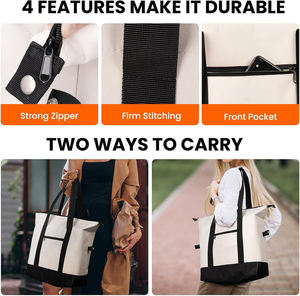 Yüksek kaliteli büyük yalıtımlı beslenme çantası soğutucu çanta bakkal alışveriş kamp yol yumuşak taraflı - Product Image 6