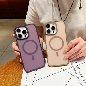Funda de teléfono móvil magnética mate de piel de diseñador elegante para Samsung A55 A35 A36/A56 A25 A55 A26 <span class=keywords><strong>A14</strong></span> 4G/5G A15 A16 A06S - Product Image 5