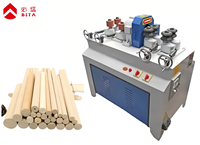 Machine automatique 2025 pour la fabrication de balais en bois, à bas prix, équipement de travail du bois pour manches de balai, machine à fabriquer des bâtons en bois ronds