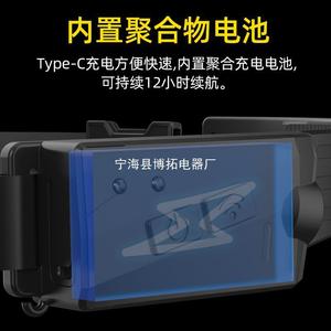 Headlamp Rechargeable Led Dual <b>Light</b> Source Waterproof Outdoor Camping Running Hiking With <b>Sensor</b> Usb Charging - Product Image 5