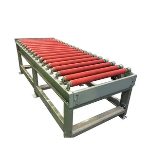light duty roller conveyor line gravity conveyor system with PU roller