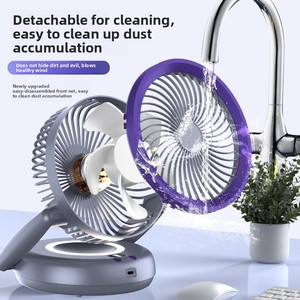 Ventilador portátil de escritorio plegable con carga USB para viajes al aire libre, nuevo modelo 2026, venta al por mayor del fabricante - Product Image 3