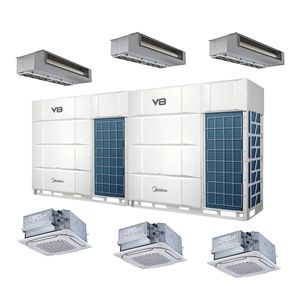 <span class=keywords><strong>Aire</strong></span> <span class=keywords><strong>acondicionado</strong></span> central Midea V8 para la apertura de un nuevo hotel en Singapur <span class=keywords><strong>Multisplit</strong></span> 153hp Techo Oculto Ducted VRF Air Condition - Product Image 5