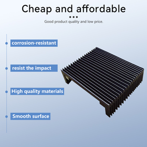 Risheng Cache-boudin télescopique pour rail de guidage, protection plate - Product Image 3