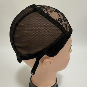 Elastic <b>Wig</b> Cap with Front <b>Lace</b> Adjustable Breathable <b>Wig</b> Net Cap Comfort <b>Wig</b> Hair Net <b>Wig</b> Base Cap - Product Image 5