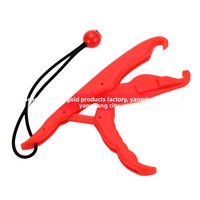 Pince à poisson lumineuse flottante en PP léger et imperméable, grande capacité 30 kg, pour la pêche en mer, rouge/jaune/blanc
