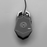 Souris de jeu optique filaire USB GM-105X en stock, rétroéclairage LED, DPI réglable, programmable, 6 boutons, ergonomique pour droitier, PC